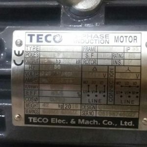 Supplier Electric Motor Merk Teco Bergaransi